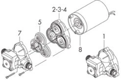 Shurflo Trail King Caravan Motorhome Pressurised Water Pump -Camping Equipment Store shurflo diagram 73359.1371034343
