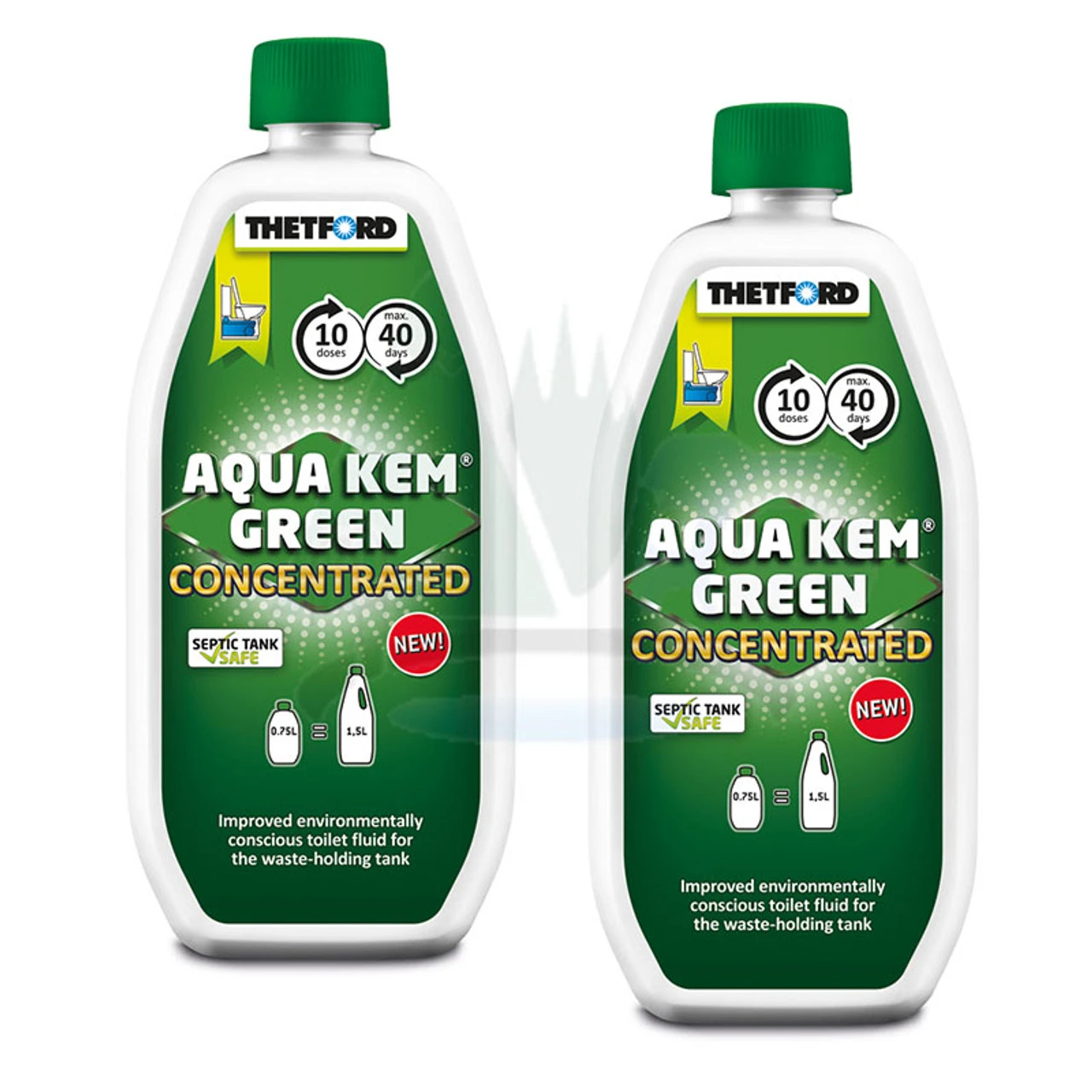 Thetford Aqua Kem Green Concentrated Twin Pack Septic Waste Tank Chemical For Porta Potti And Portable Toilets 1 Thetford Aqua Kem Green Concentrated Twin Pack Septic Waste Tank Chemical For Porta Potti And Portable Toilets