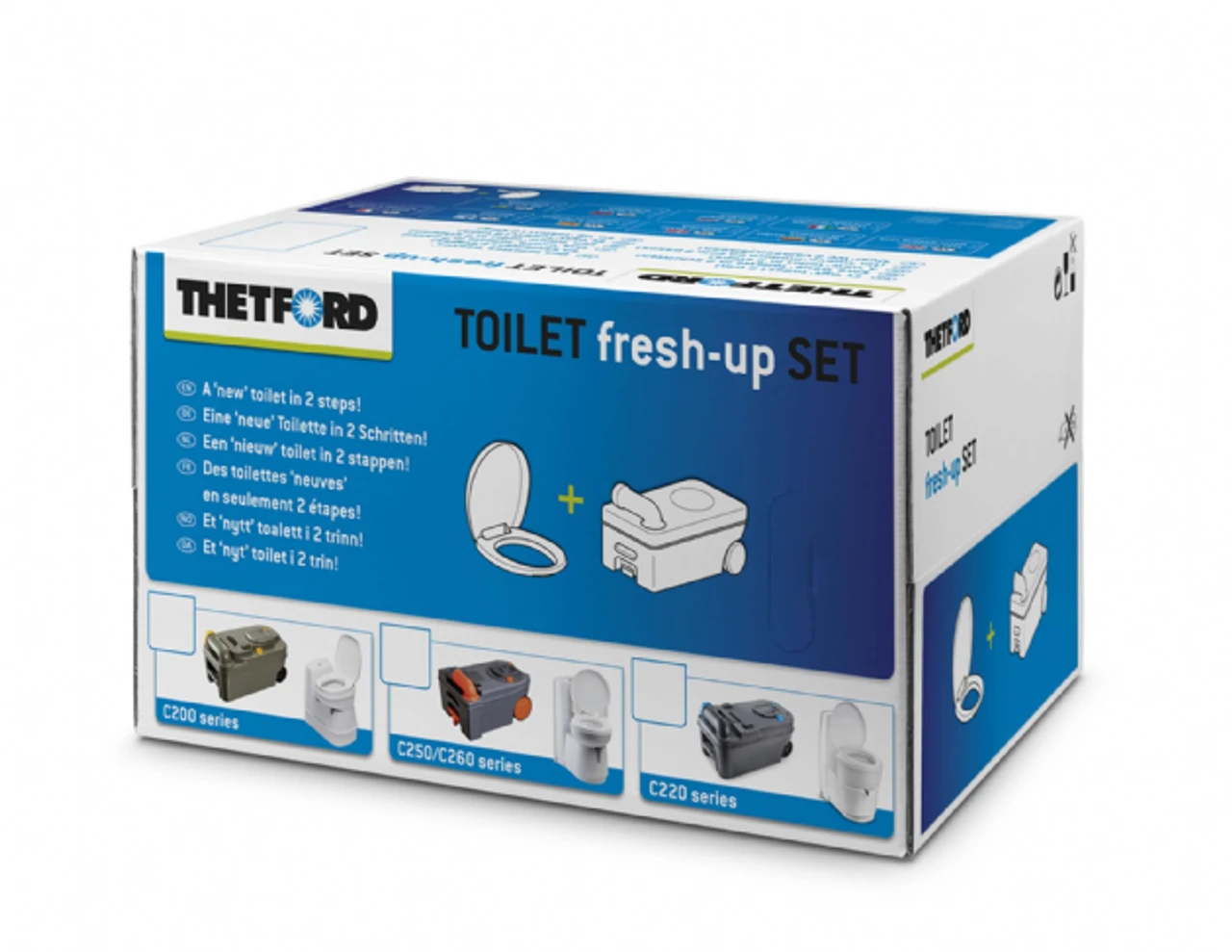 Thetford Caravan Campervan Cassette Toilet Tank C220 Fresh Up Kit 2 Thetford Caravan Campervan Cassette Toilet Tank C220 Fresh Up Kit - Image 2