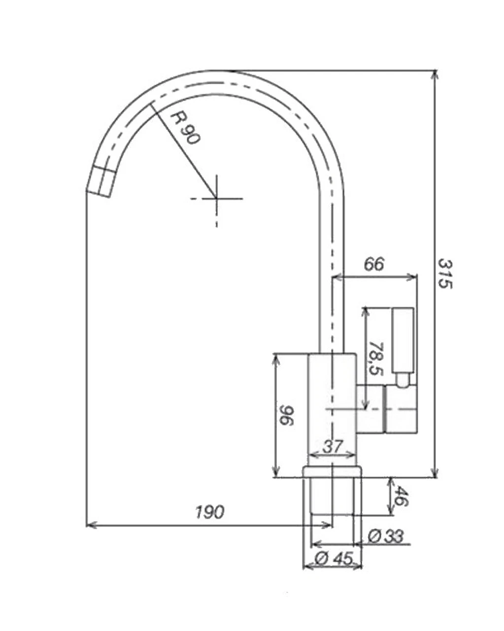 Reich Trend S Mixer Caravan & Motorhome Tap 3 Reich Trend S Mixer Caravan & Motorhome Tap - Image 3