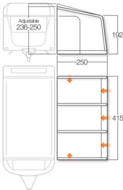 Vango Varkala Connect Caravan Airbeam Awning 20 Vango Varkala Connect Caravan Airbeam Awning -Camping Equipment Store vango 2018 awnings floorplan varkala 420 43228.1511266960