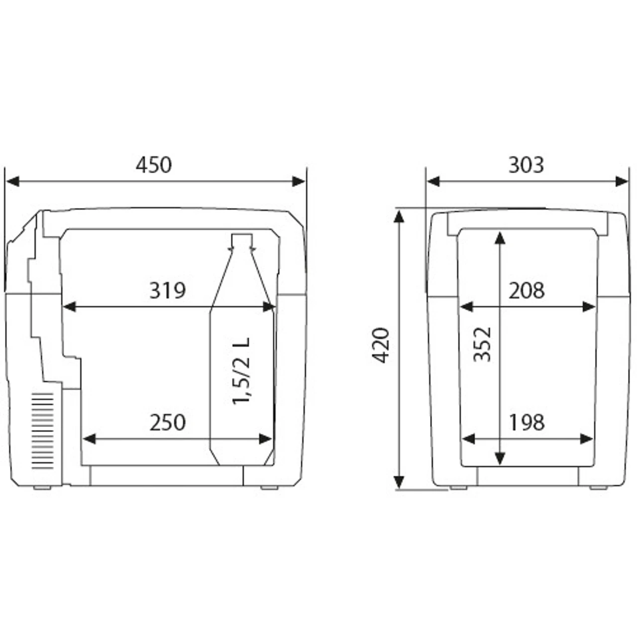 Dometic Waeco Tropicool TCX21Thermoelectric AC/DC Cool Box 7 Dometic Waeco Tropicool TCX21Thermoelectric AC/DC Cool Box - Image 7
