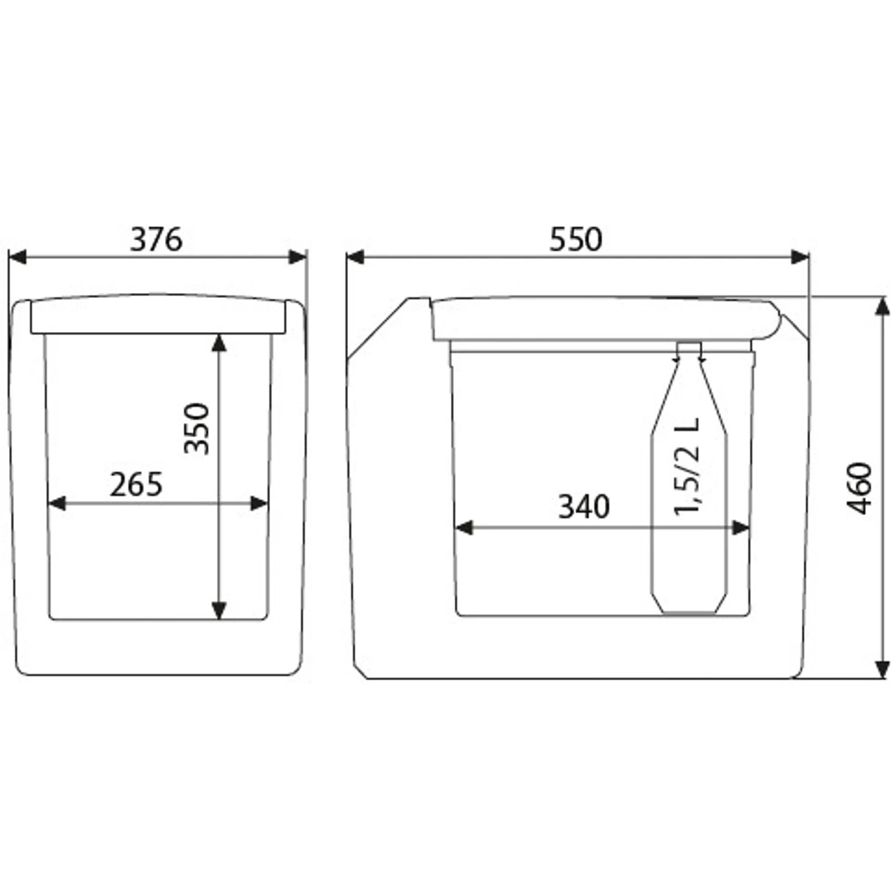 Dometic Waeco Tropicool TCX35 Thermoelectric 12v 24v Mains Cool Box 4 Dometic Waeco Tropicool TCX35 Thermoelectric 12v 24v Mains Cool Box - Image 4
